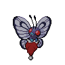 Dark Butterfree (Christmas)